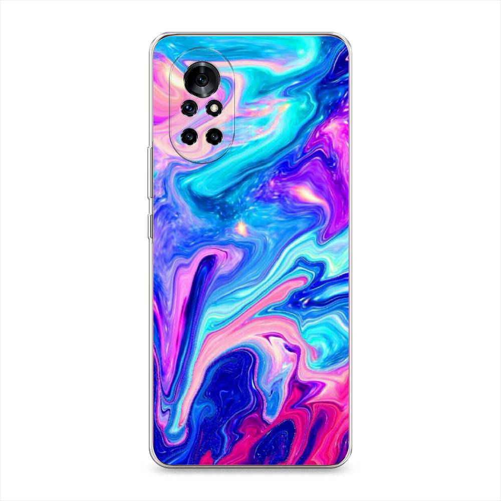 фото Чехол awog "потеки краски" для huawei nova 8