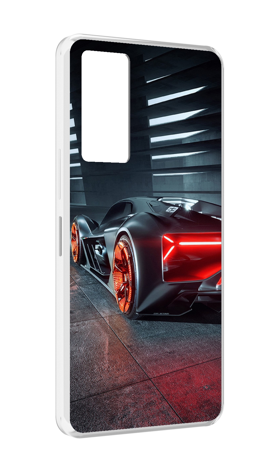 

Чехол MyPads Ночной-город мужской для Infinix Note 11, Прозрачный, Tocco