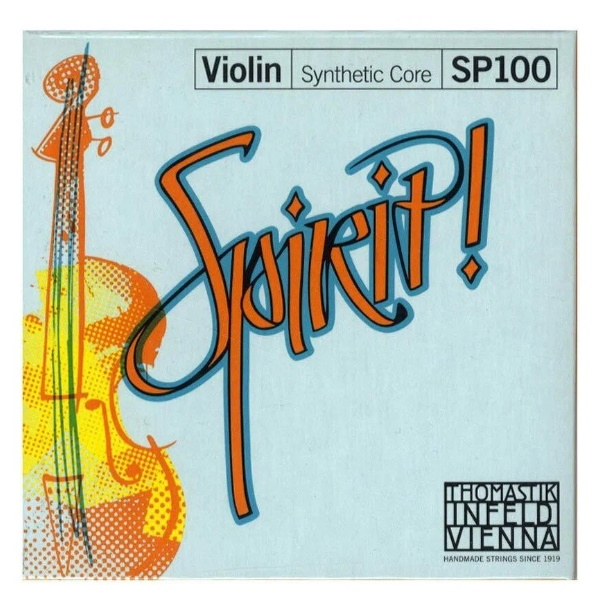 SP100-1/2 Spirit! Комплект струн для скрипки размером 1/2, Thomastik