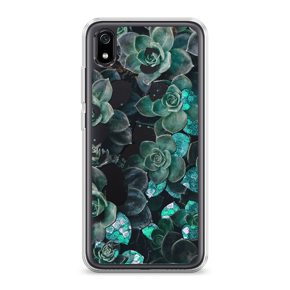 

Чехол Awog на Xiaomi Redmi 7A "Сукуленты цветные", Разноцветный, 35495-1