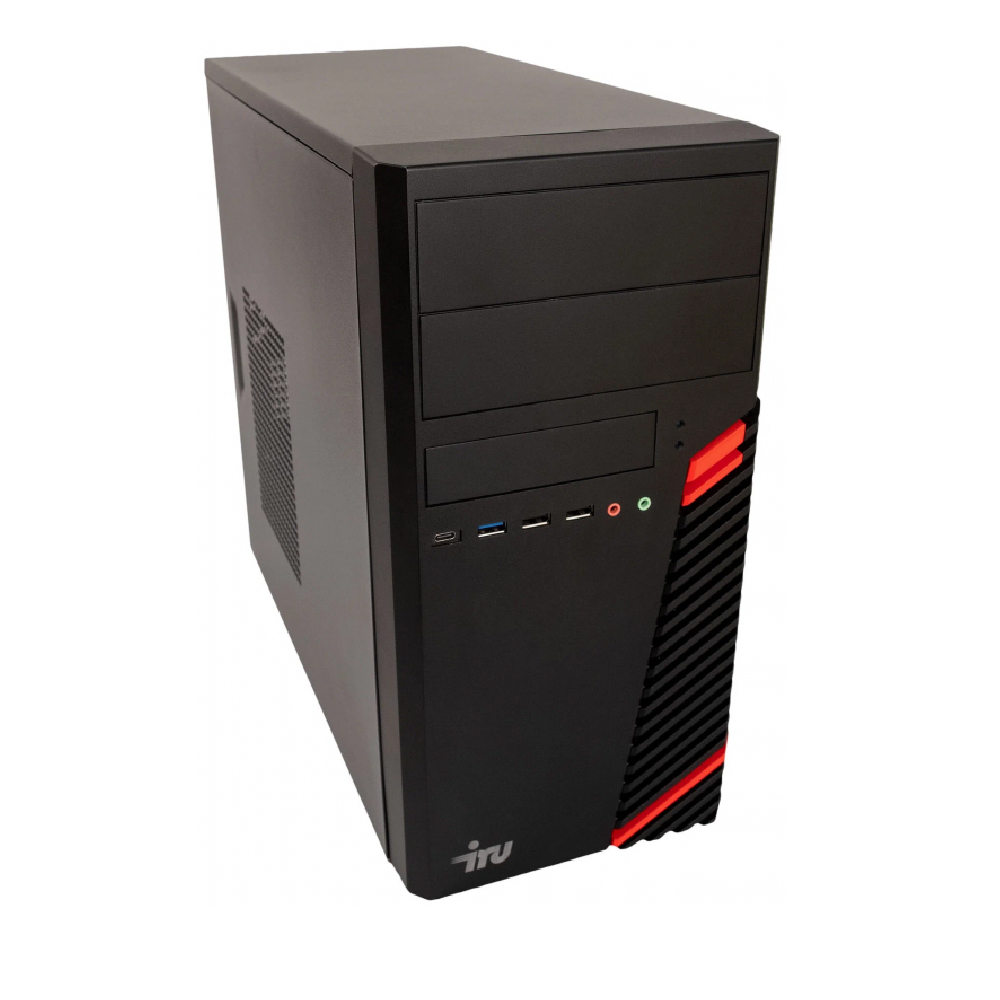 

Настольный компьютер iRU Office 510H4SM MT черный (1680945), Office 510H4SM MT