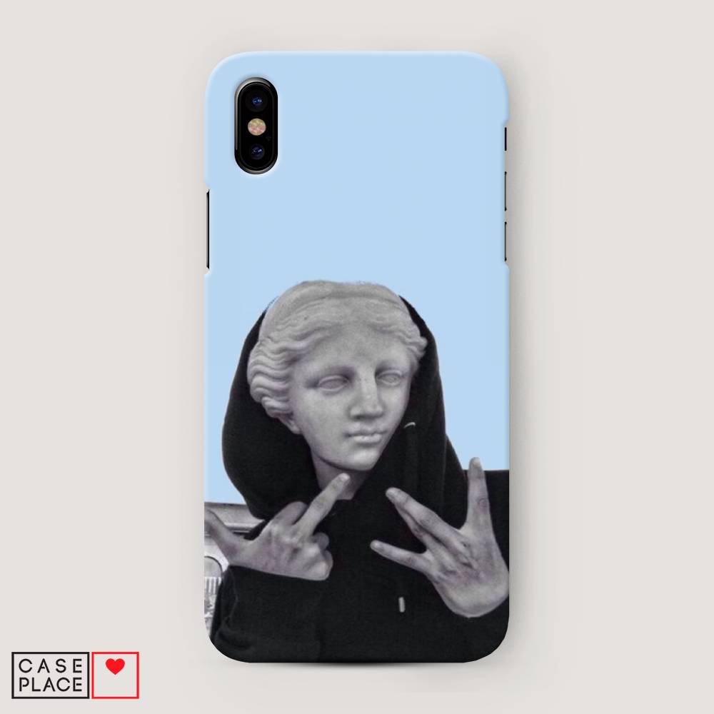 

Пластиковый чехол "SWAG статуя" на Apple iPhone XS Max (10S Max), 11920-7