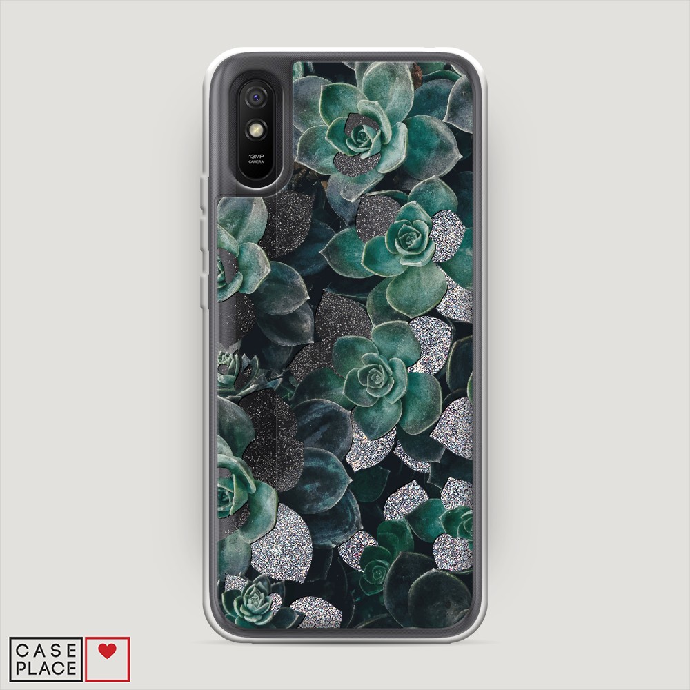 

Чехол Awog на Xiaomi Redmi 9A "Сукуленты цветные", Разноцветный, 38991-1