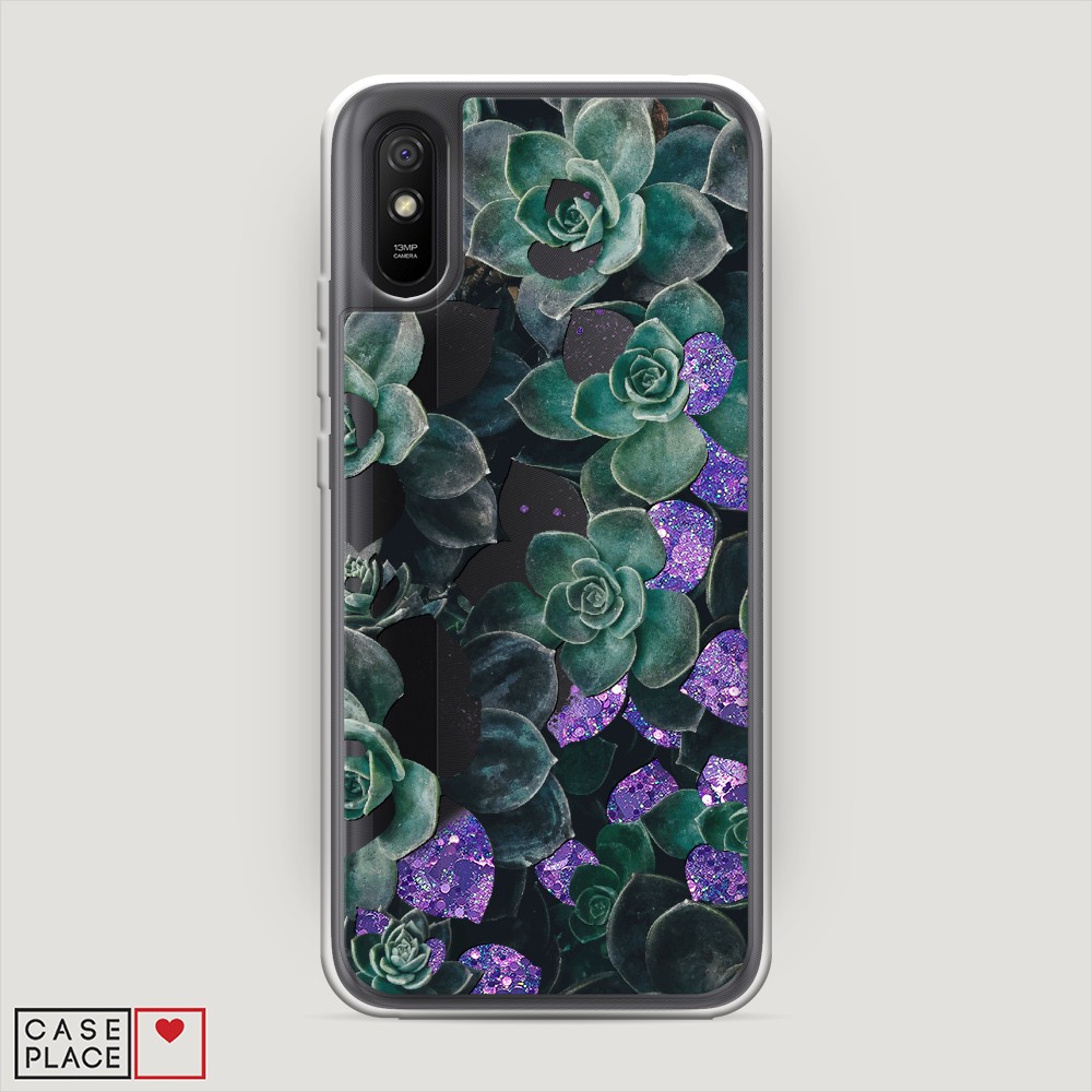 

Чехол Awog на Xiaomi Redmi 9A "Сукуленты цветные", Разноцветный, 38992-1