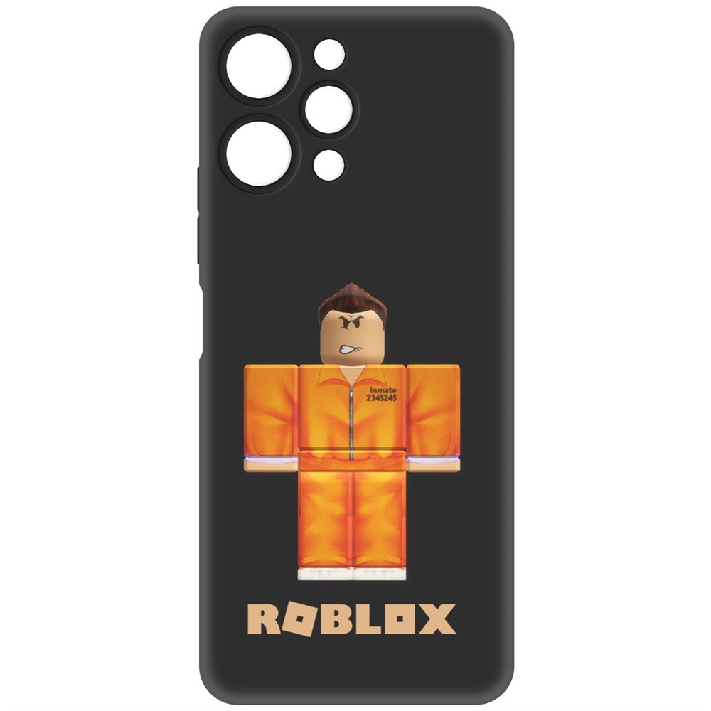 

Чехол-накладка Krutoff Soft Case Roblox-Заключенный для Xiaomi Redmi 12 черный