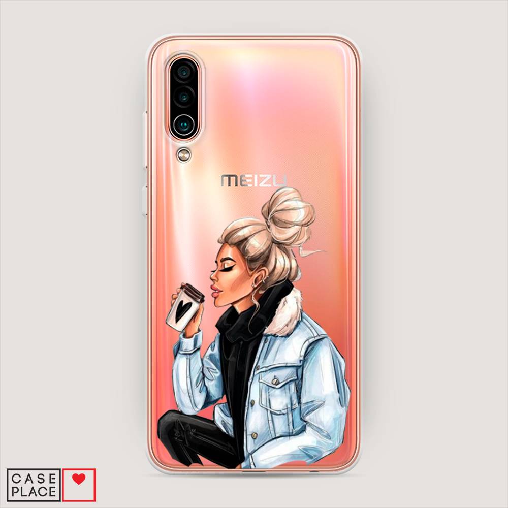 

Чехол Awog на Meizu 16Xs "Cute girl", Коричневый;бежевый, 73450-7