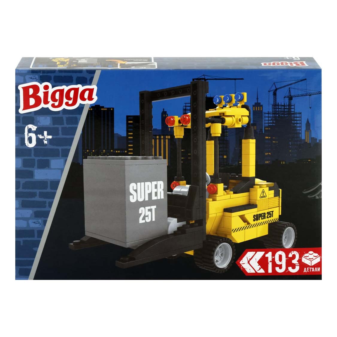 

Конструктор Bigga Погрузчик 193 детали