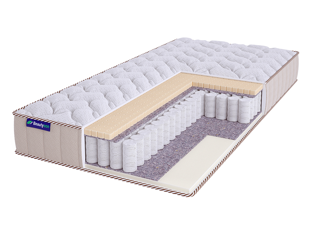 

Матрас Beautyson Roll Spring Soft Latex 2 S600 Lux 200х200, Roll Spring Soft Latex 2 S600 Lux