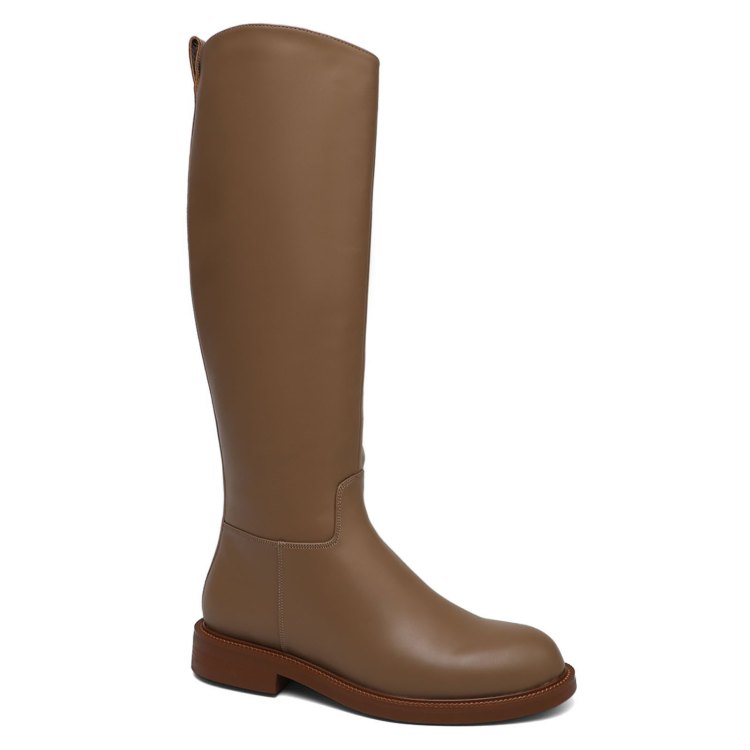 

Сапоги женские Tendance GLC1975A-07 коричневые 35 EU, Бежевый, GLC1975A-07