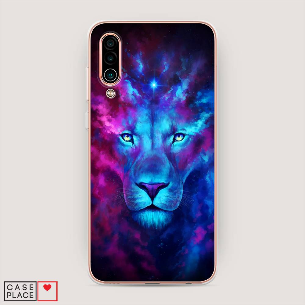 

Чехол Awog на Meizu 16Xs "Космический лев", Голубой, 73450-1