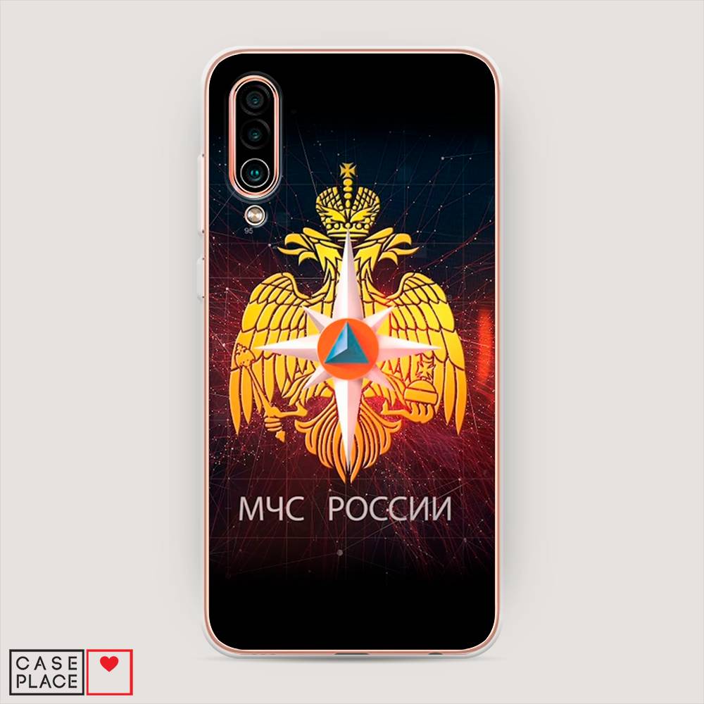

Чехол Awog на Meizu 16Xs "МЧС России", Черный;желтый;красный, 73450-5