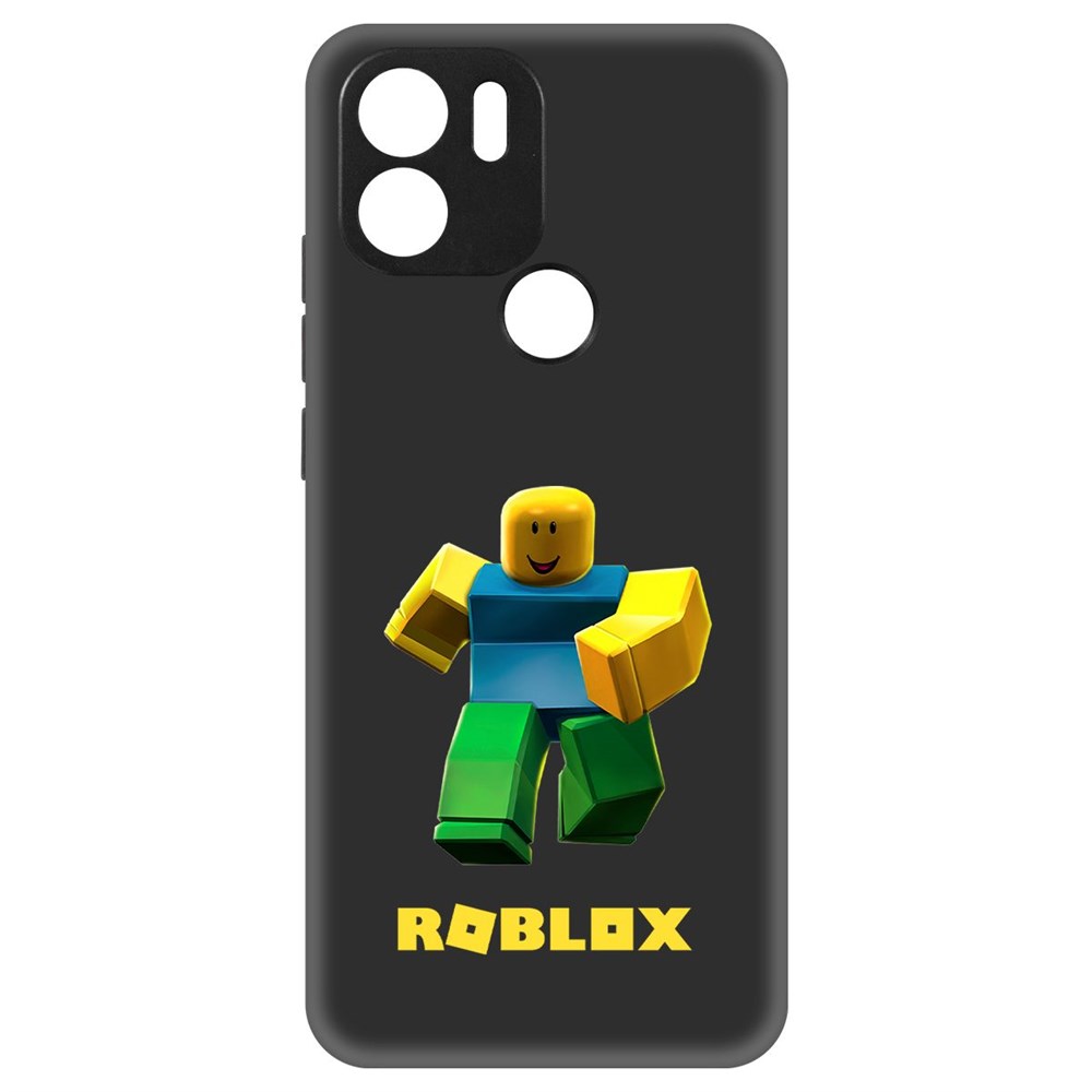 

Чехол-накладка Krutoff Soft Case Roblox-Классический Нуб для Poco C51 черный