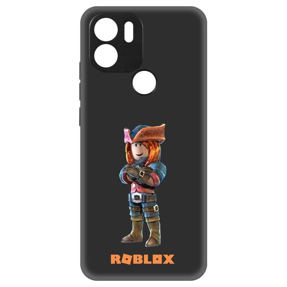 

Чехол-накладка Krutoff Soft Case Roblox-Эзебель для Poco C51 черный