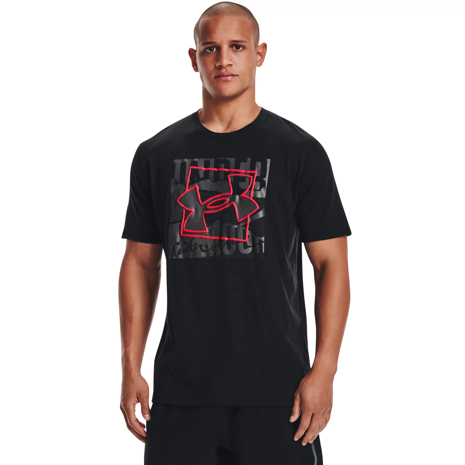 фото Футболка мужская under armour 1366442-001 черная 2xl