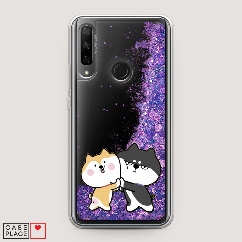 

Чехол Awog на Huawei P Smart Z/Y9 Prime 2019/Honor 9X/9X Premium "Обнимашки акита", Разноцветный, 610692-1