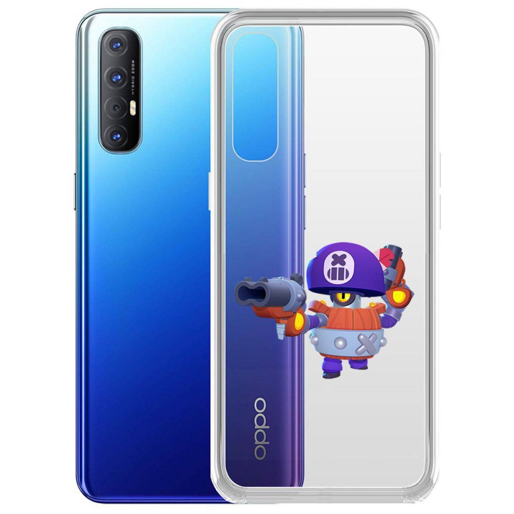 

Чехол-накладка Brawl Stars-Дэррил для Oppo Reno3 Pro