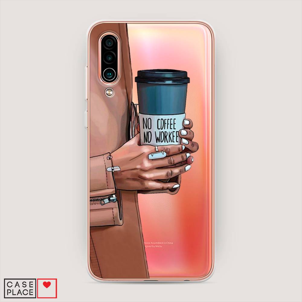 

Чехол Awog на Meizu 16Xs "No coffee", Коричневый;серый, 73450-7