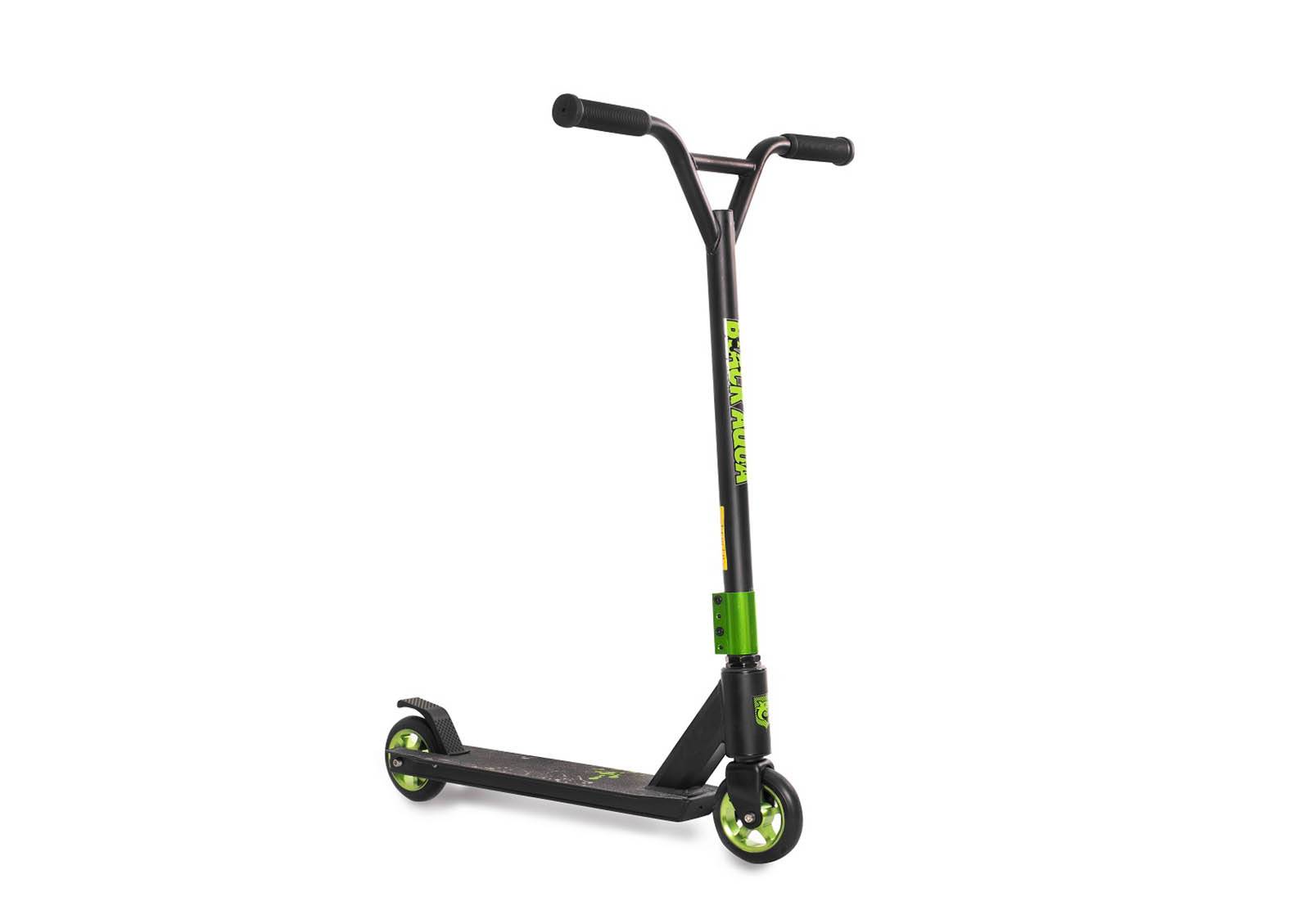 фото Самокат black aqua stunt scooter-6 black-green