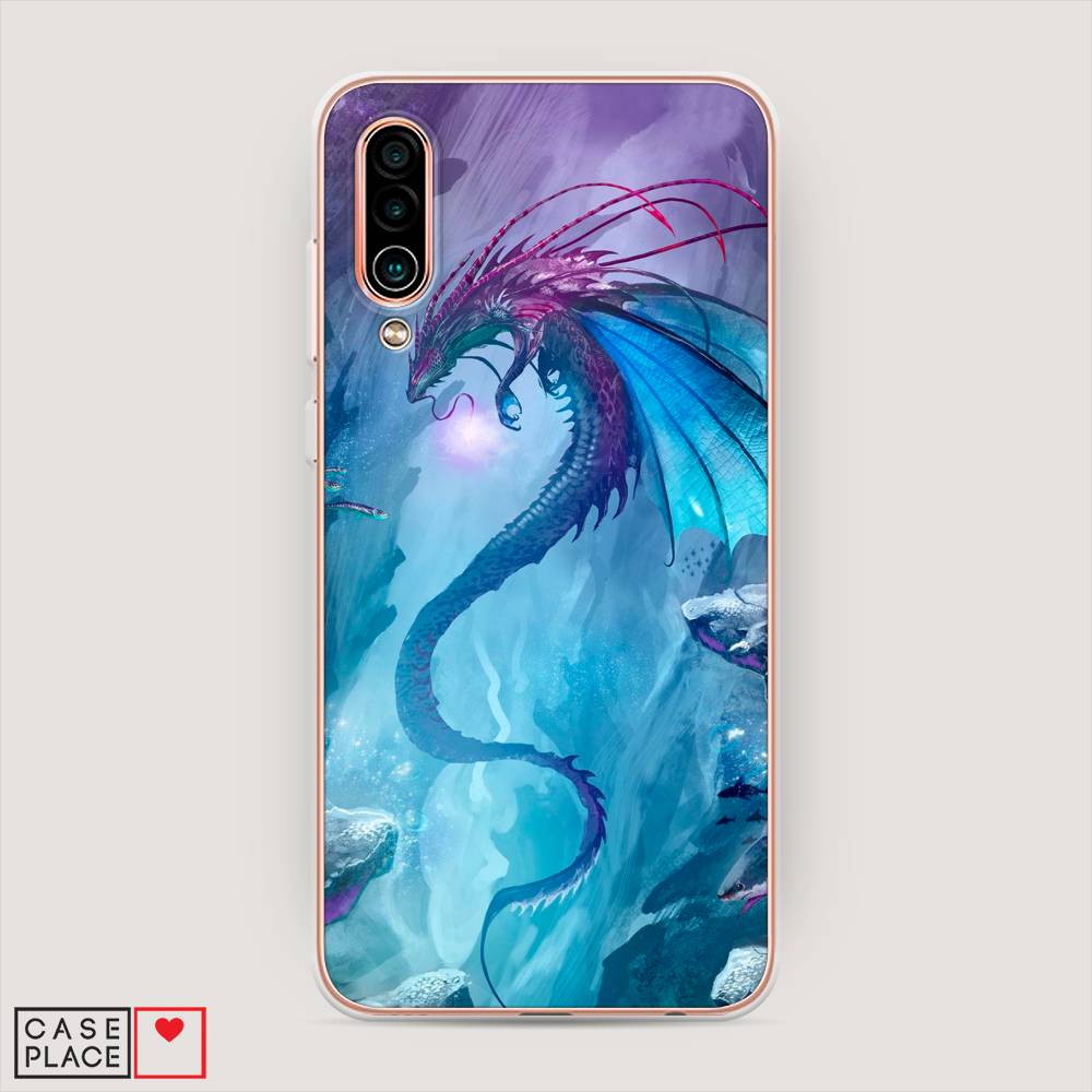 

Чехол Awog на Meizu 16Xs "Водный дракон", Голубой;фиолетовый;синий, 73450-2