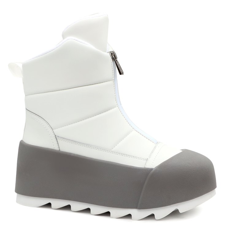 

Дутики женские Tendance AJ1405-4-1 белые 38 EU, Белый, AJ1405-4-1