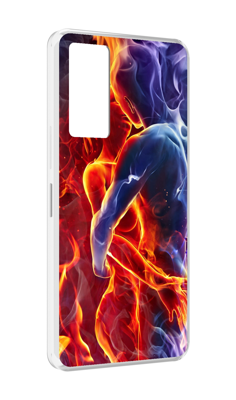 

Чехол MyPads Огонь-вода для Infinix Note 11, Прозрачный, Tocco