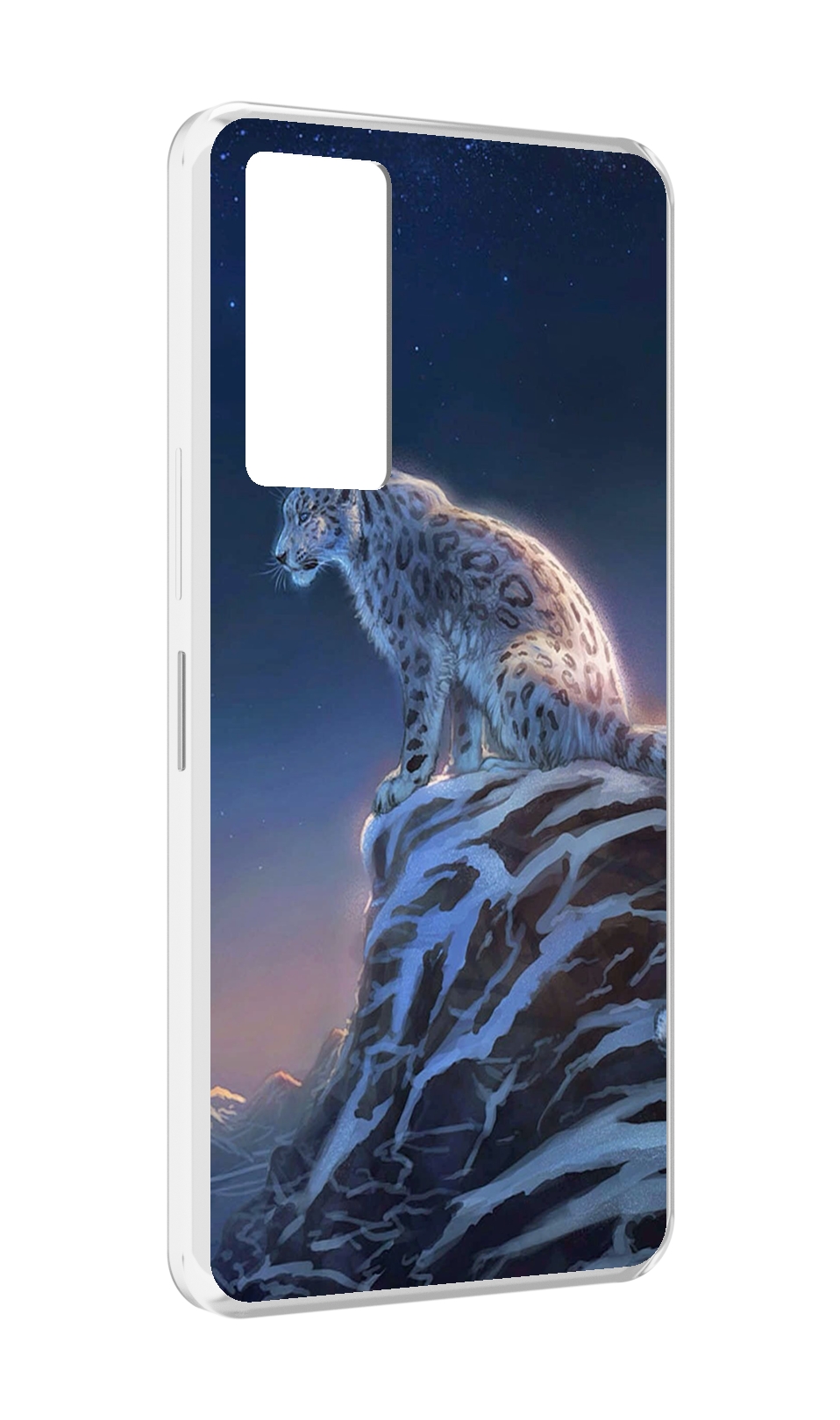 

Чехол MyPads Одинокий-Барс для Infinix Note 11, Прозрачный, Tocco