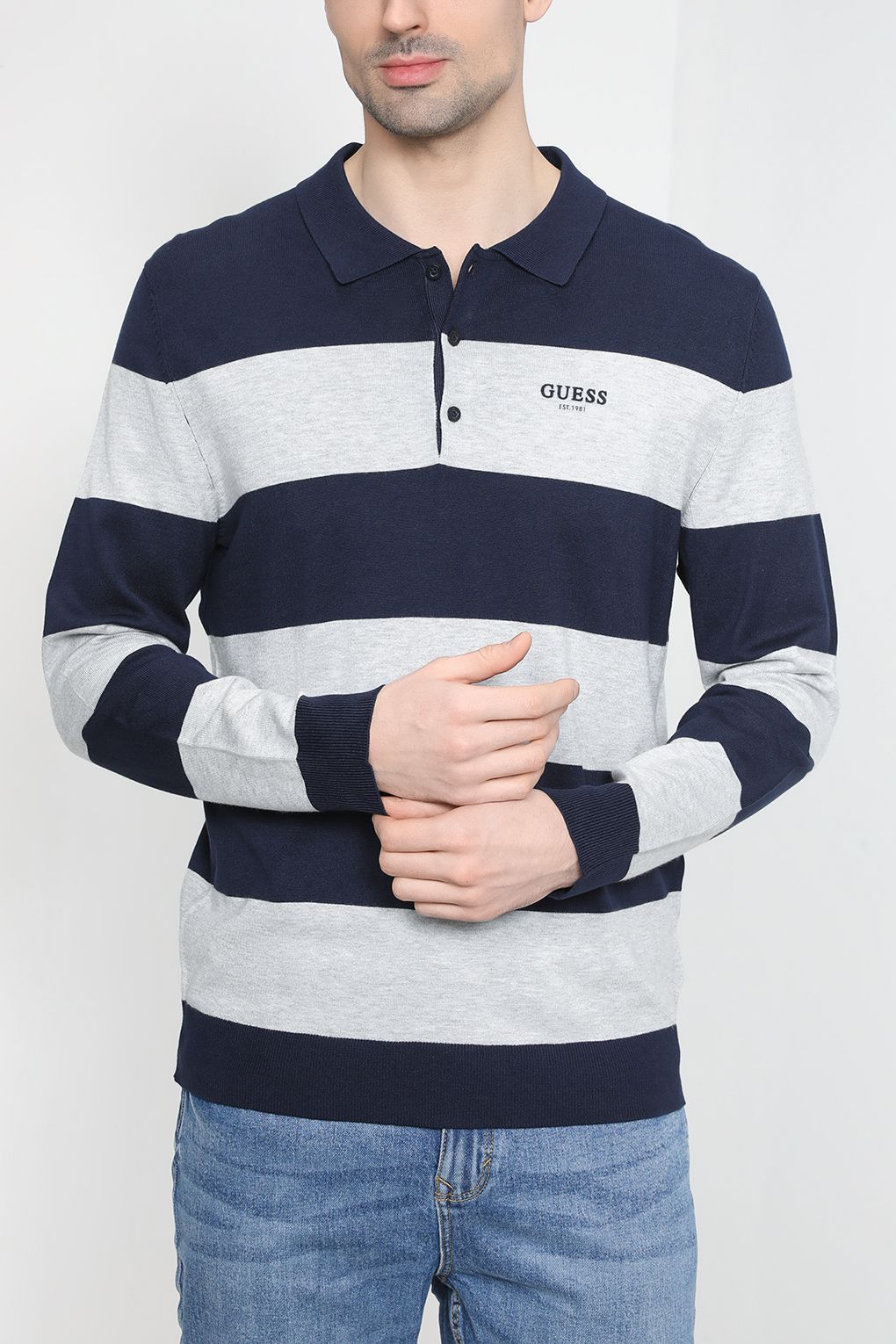 

Джемпер мужской Guess M3RR17 Z3412 синий 2XL, M3RR17 Z3412