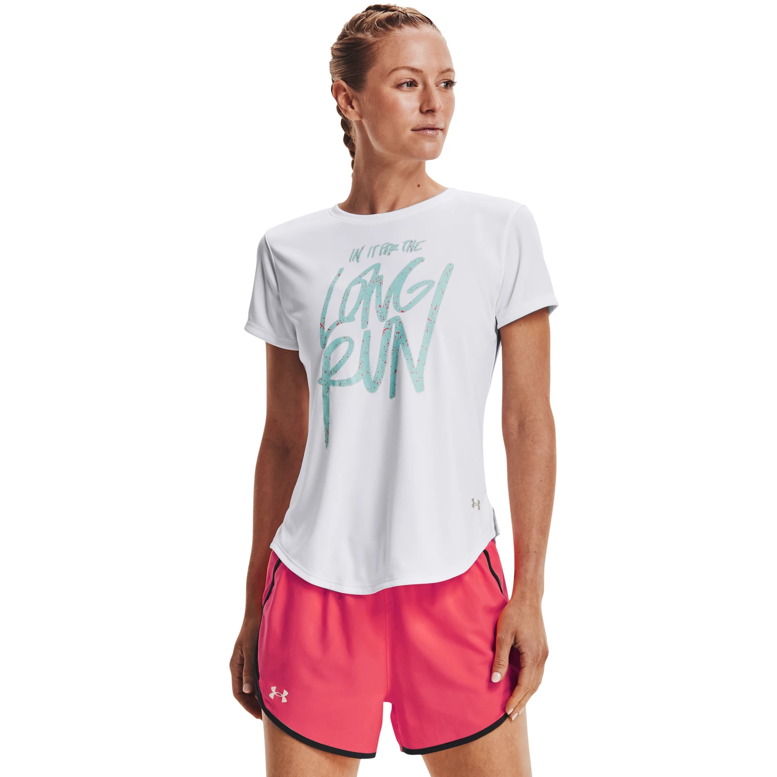 

Футболка женская Under Armour 1365656-100 белая 44-46 RU, 1365656-100