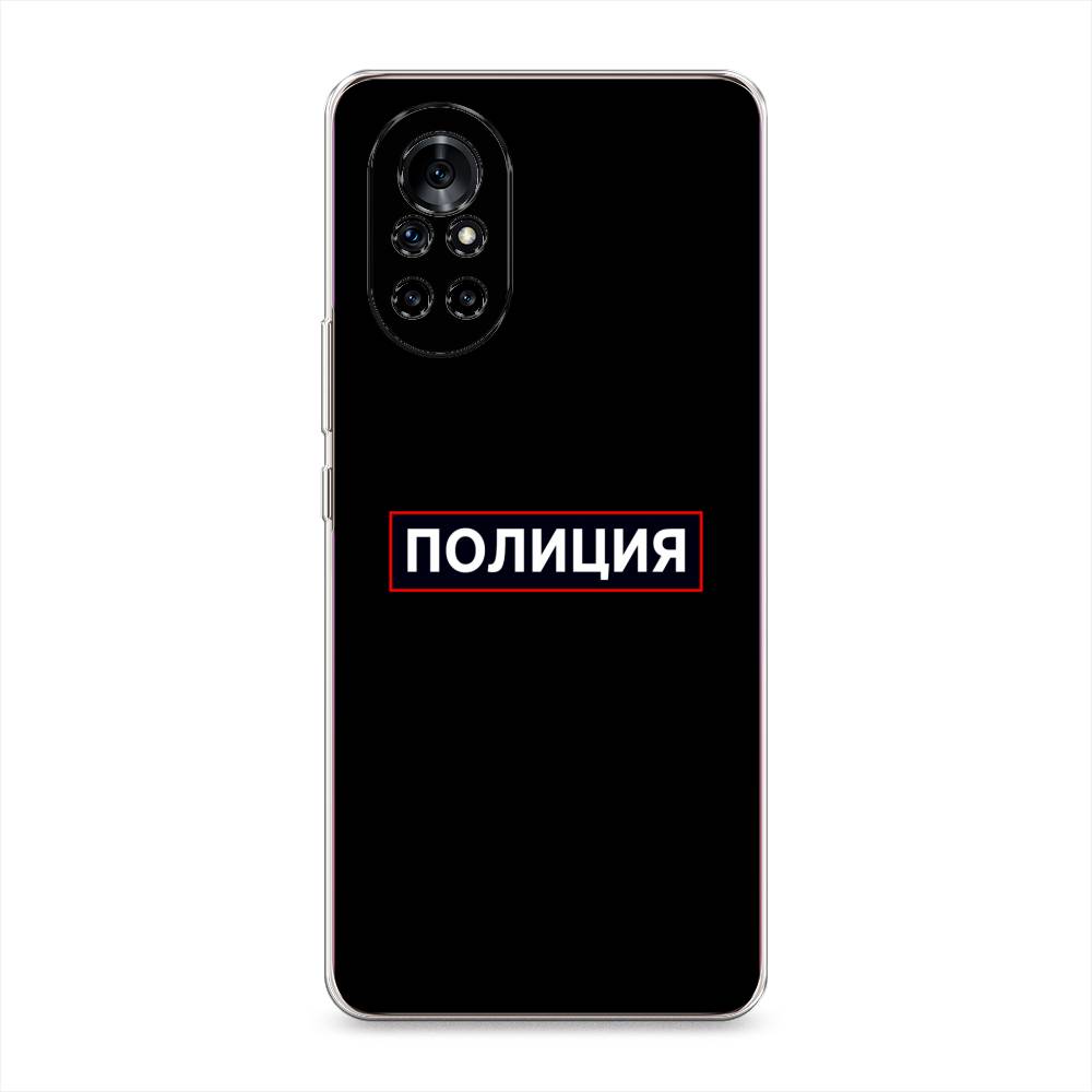 

Чехол Awog на Huawei Nova 8 "Police logo", Разноцветный, 6105750-5