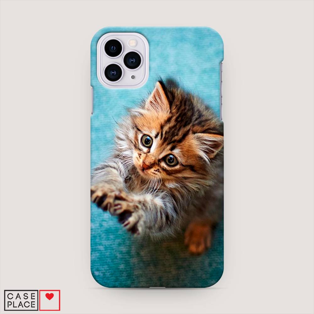 

Пластиковый чехол "Котенок просит есть" на Apple iPhone 11 Pro Max, 12220-1