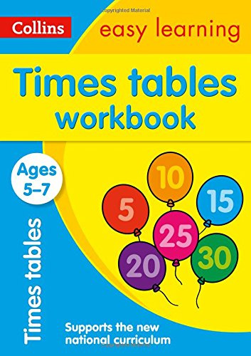 

Collins Easy Learning: Times Tables Workbook Ages 5-7