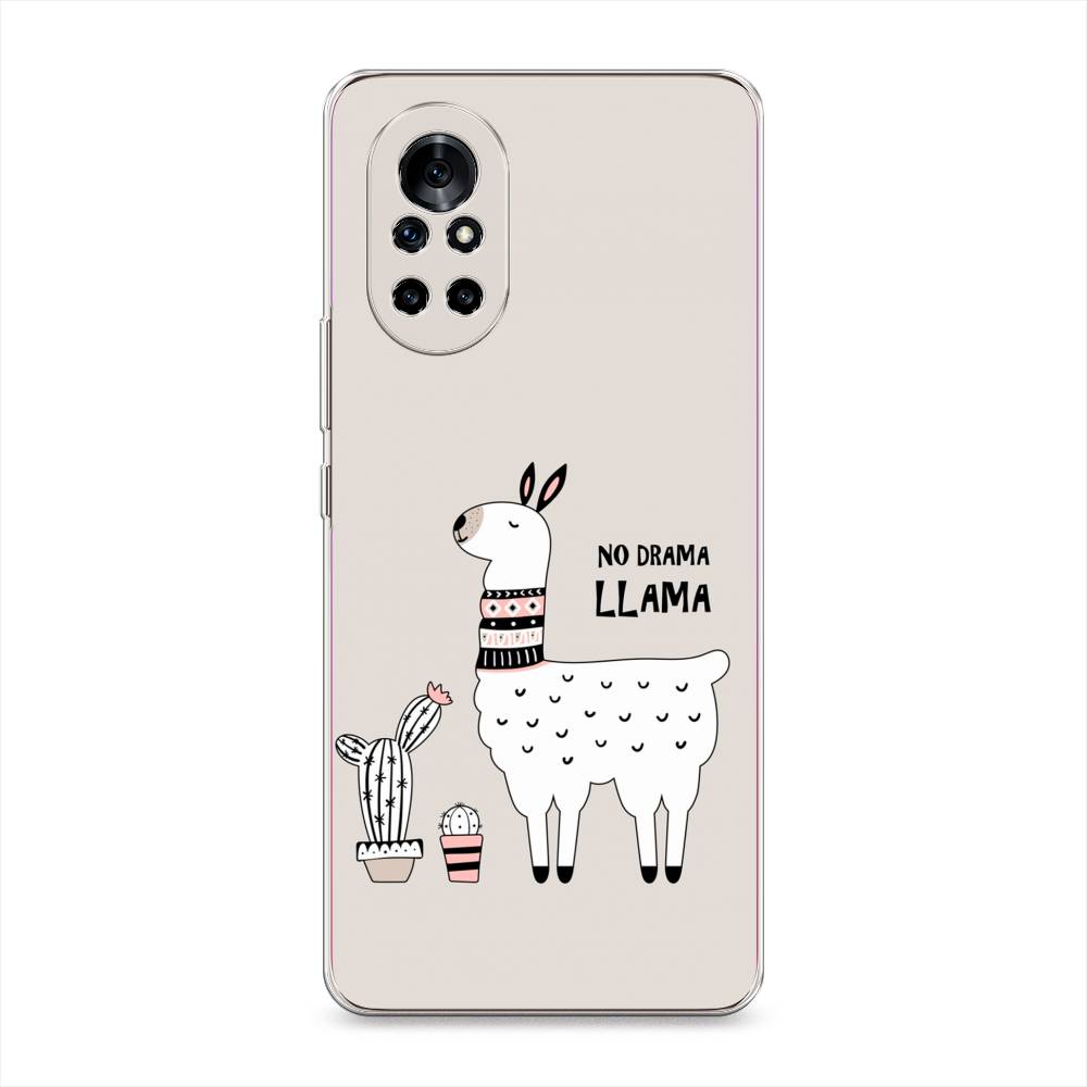 фото Чехол awog "no drama llama" для huawei nova 8