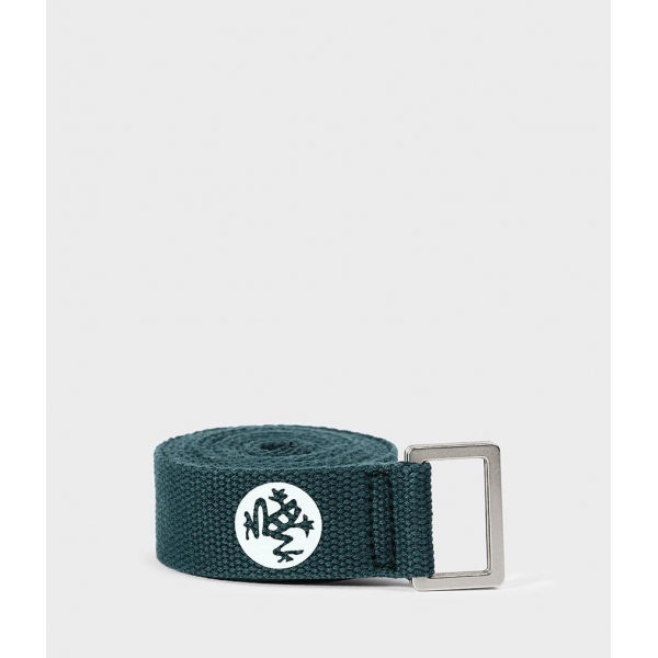 фото Manduka ремень для йоги manduka unfold yoga strap 183*3,2 см dark deep sea