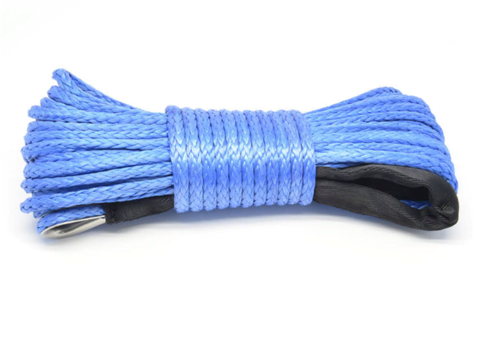 

Трос синтетический для лебедки синий 15 м x 6 мм, AL6_15_sin