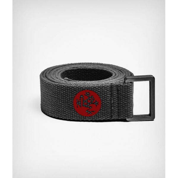 

Manduka Ремень для йоги Manduka Unfold Yoga Strap 183*3,2 см Thunder, Серый, Unfold Yoga Strap