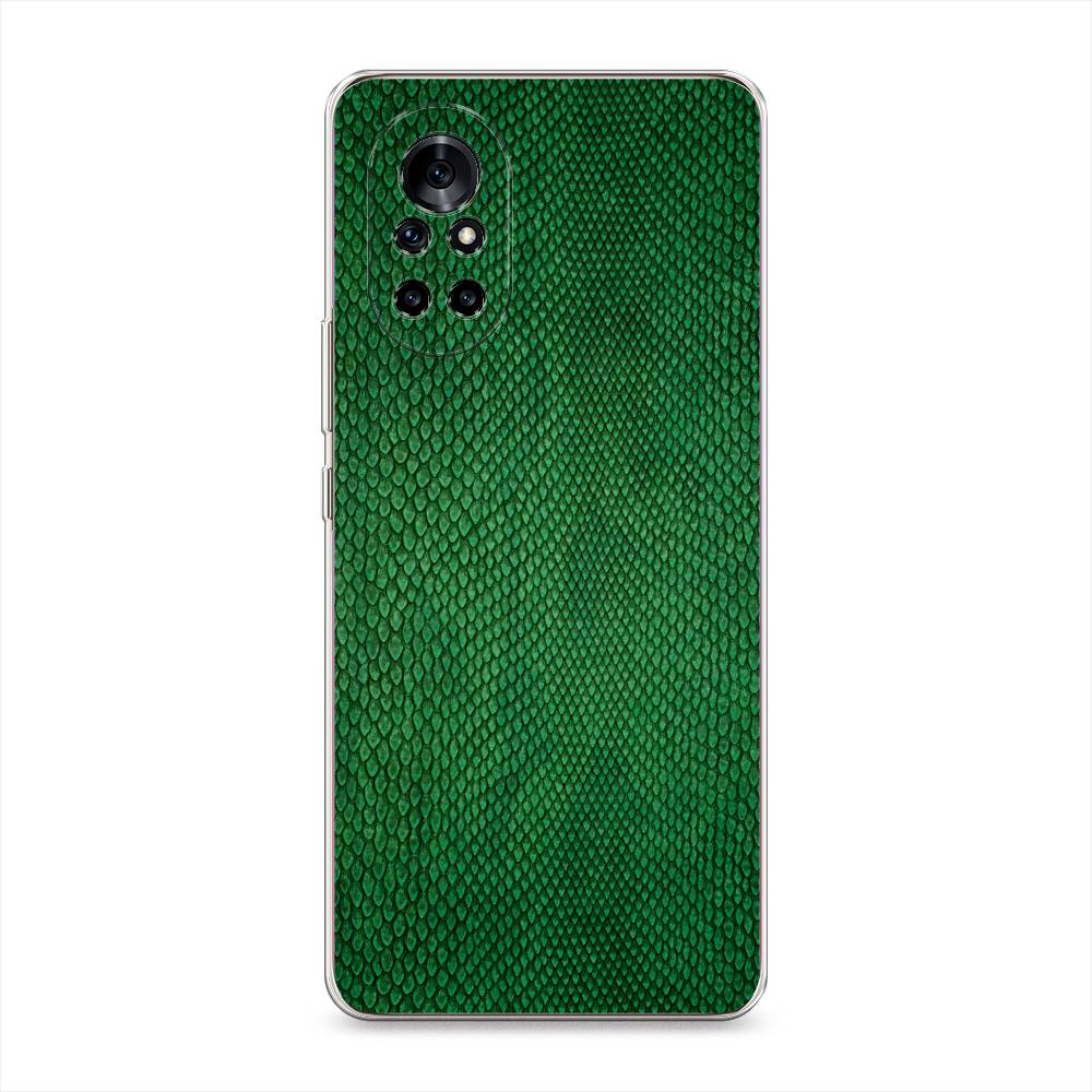 

Чехол Awog на Huawei Nova 8 "Изумрудная змея", Разноцветный, 6105750-3