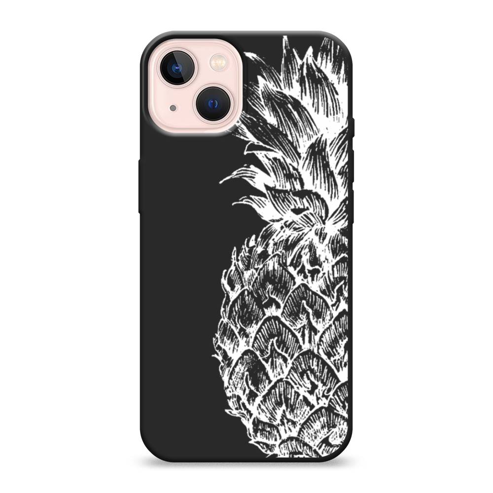

Чехол Awog на Apple iPhone 13 / Айфон 13 "Ананас графика белая", Разноцветный, 14252-1