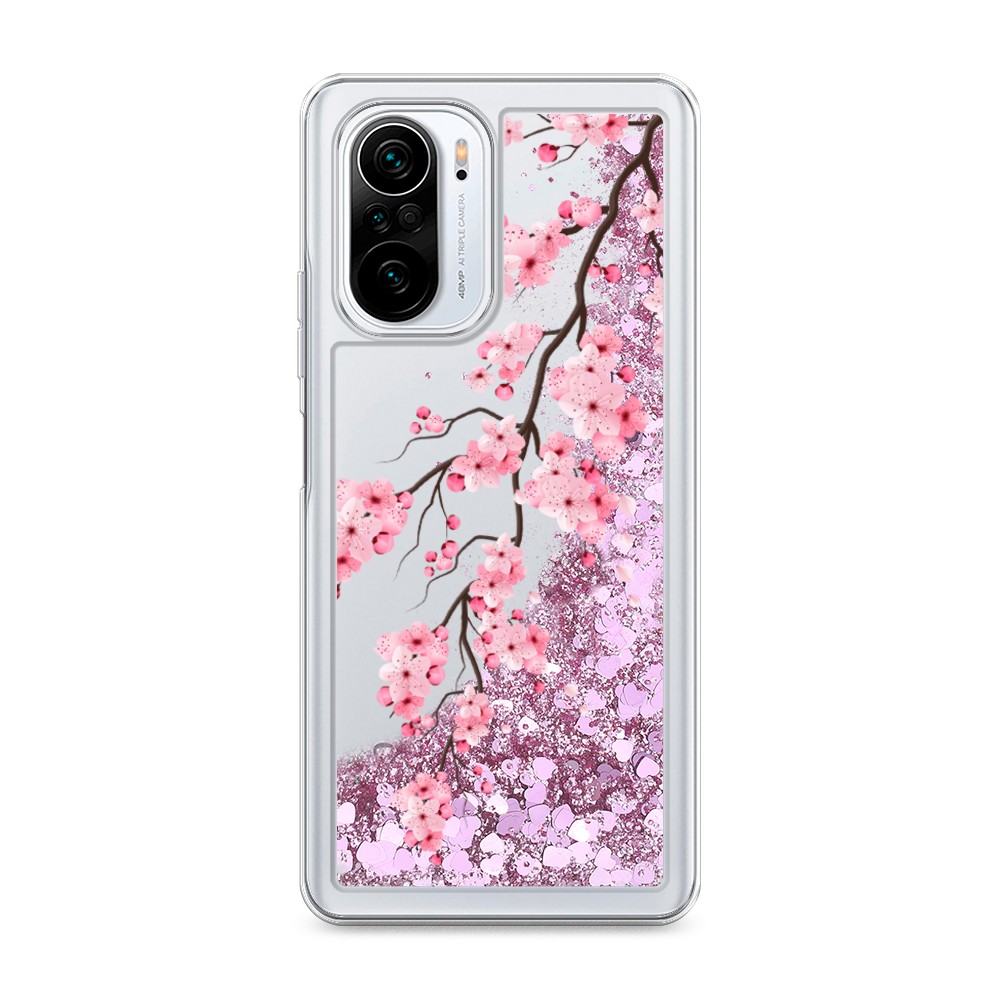 

Чехол Awog "Розовая сакура" на Xiaomi Poco F3/Redmi K40/Mi11i, 310194-1