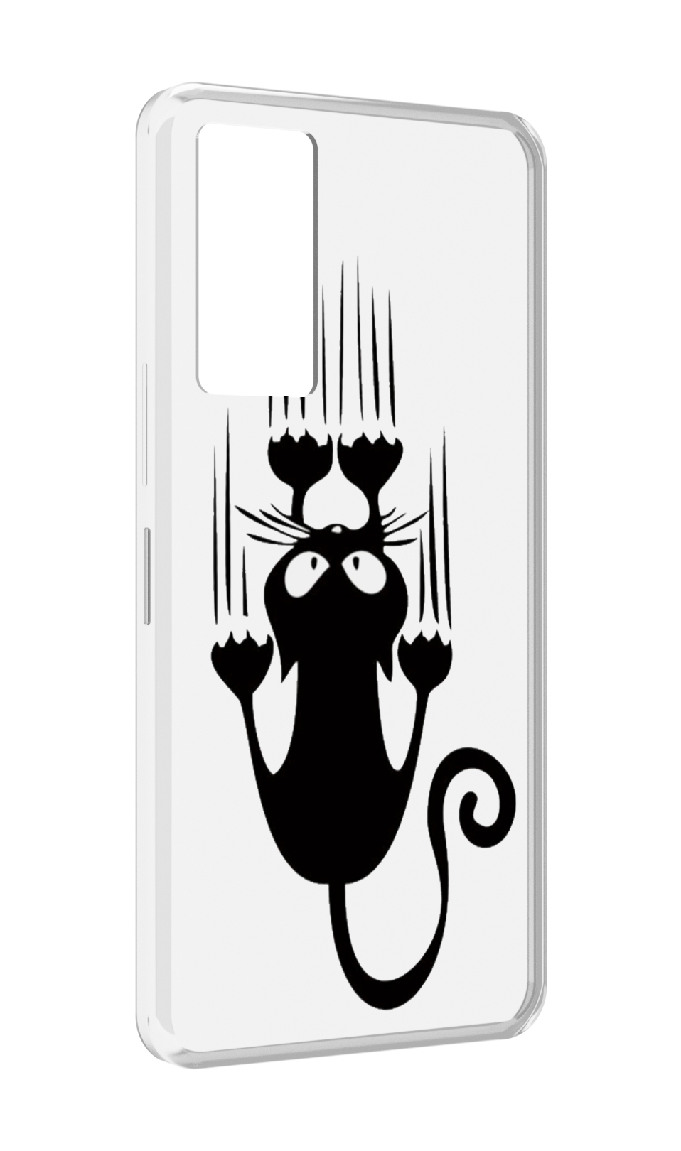 

Чехол MyPads Свисающий-кот для Infinix Note 11, Прозрачный, Tocco