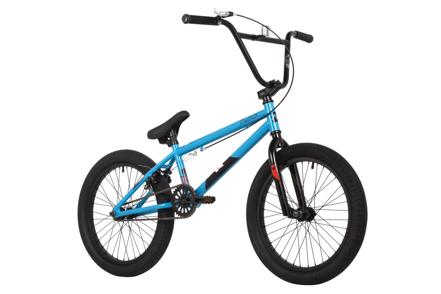 Велосипед NOVATRACK BMX WOLF 20 2024 180 см, синий, сталь , рама 19