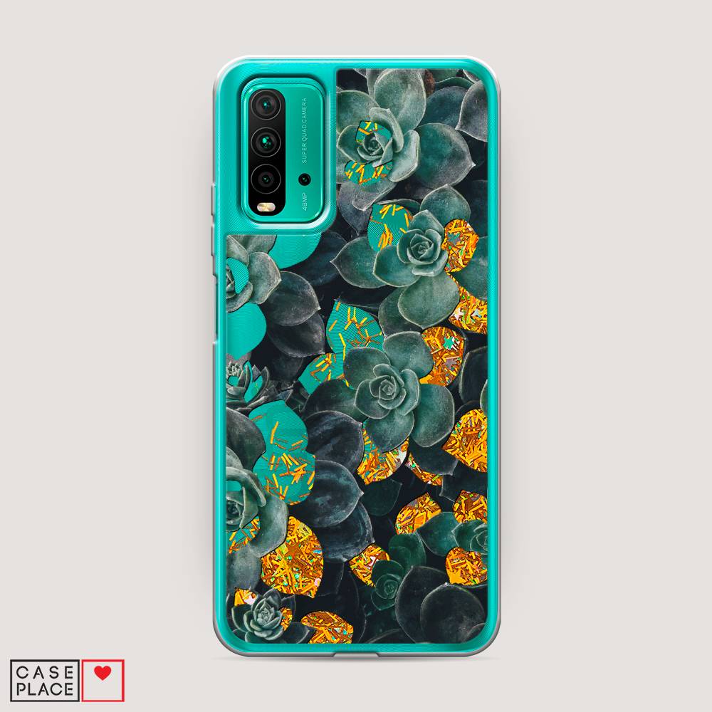 

Чехол Awog на Xiaomi Redmi 9T "Сукуленты цветные", Разноцветный, 39890-1
