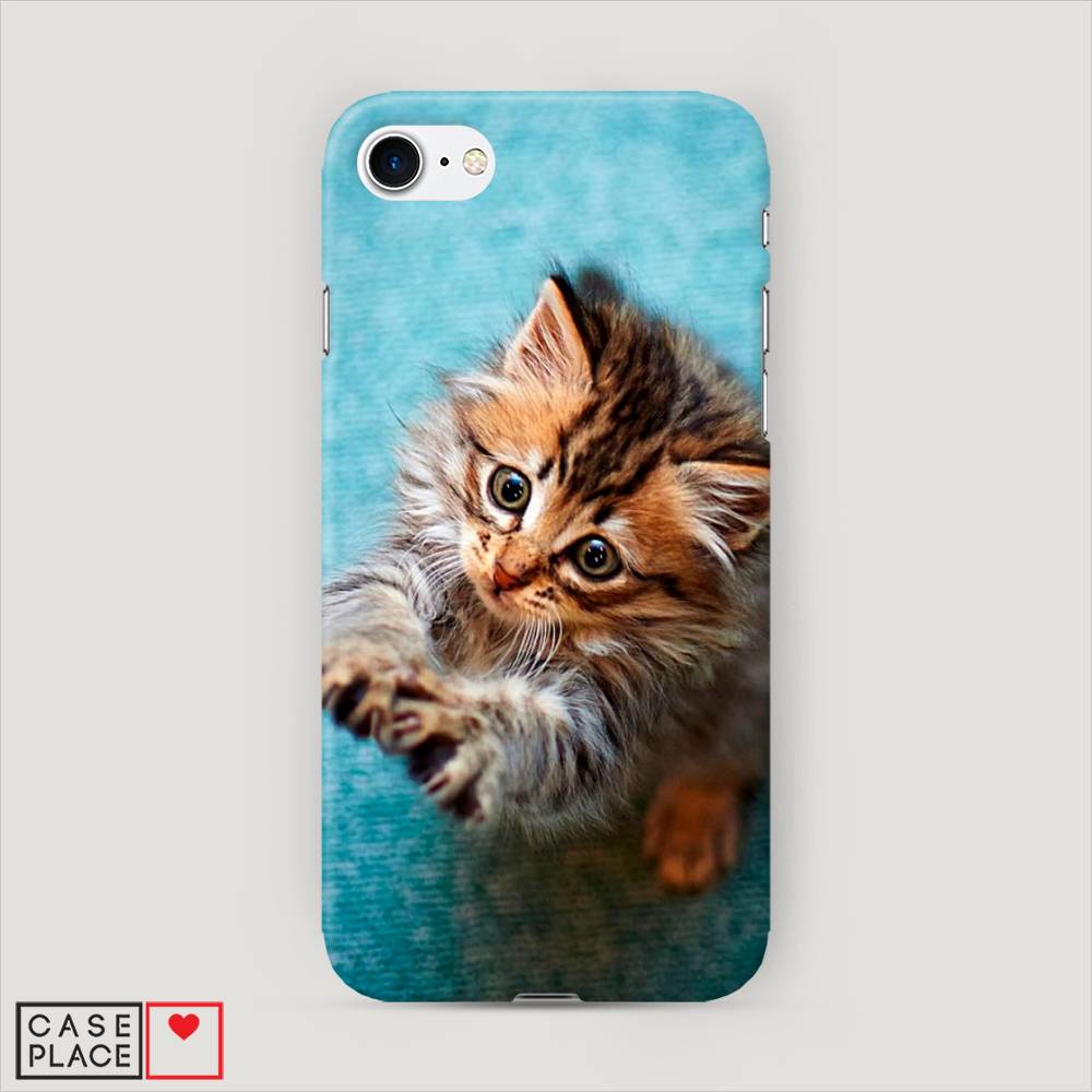 

Пластиковый чехол "Котенок просит есть" на Apple iPhone SE 2022, 14820-1