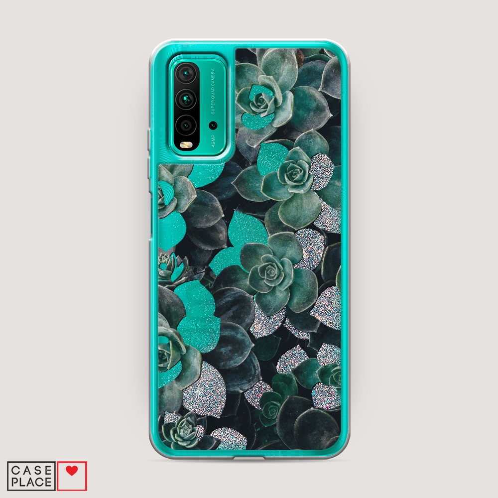 

Чехол Awog на Xiaomi Redmi 9T "Сукуленты цветные", Разноцветный, 39891-1