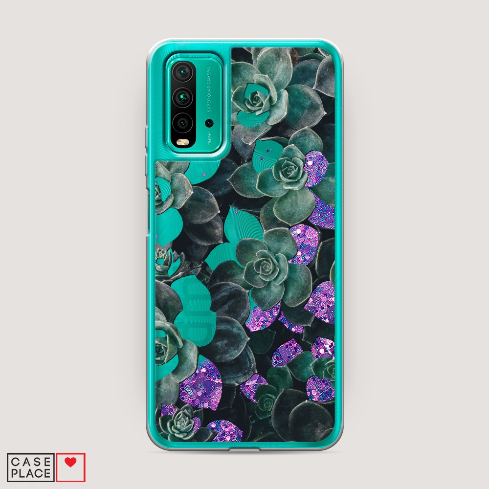 

Чехол Awog на Xiaomi Redmi 9T "Сукуленты цветные", Разноцветный, 39892-1