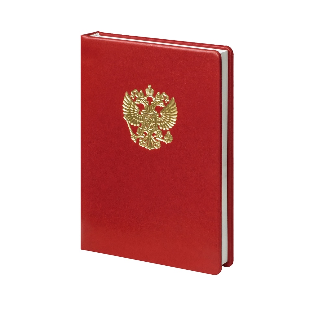 

Ежедневник датированный Attache Gold Еagle, 2024 год, А5, красный
