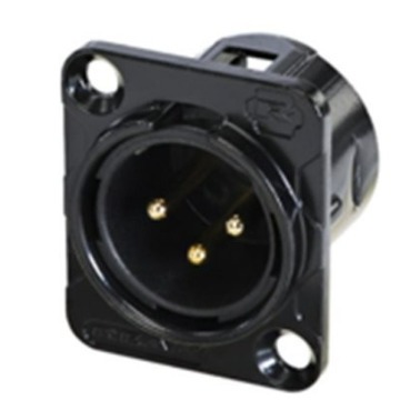 

Терминал XLR (Папа) REAN Connectors RC3MDL-B, RC3MDL-B