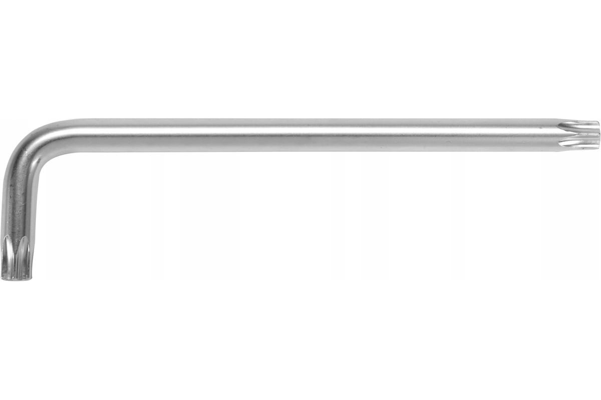 Ключ TORX L-образный, TORX (звездочка), T50, 32х152 мм, с отверстием