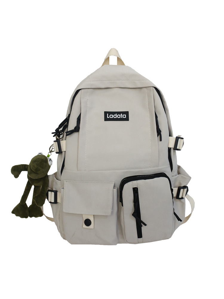 Современный городской рюкзак URM с лягушкой Кермит, 16 л, бежевый L00116
