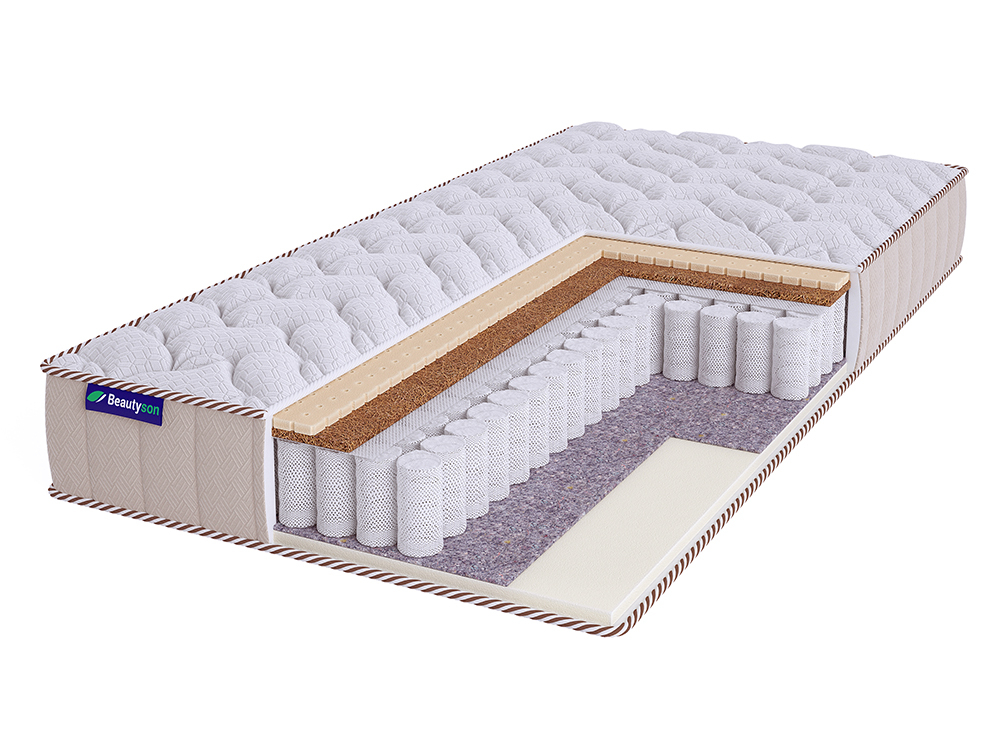 

Матрас Beautyson Roll Spring Soft Mix S600 Lux 80х190, Roll Spring Soft Mix S600 Lux