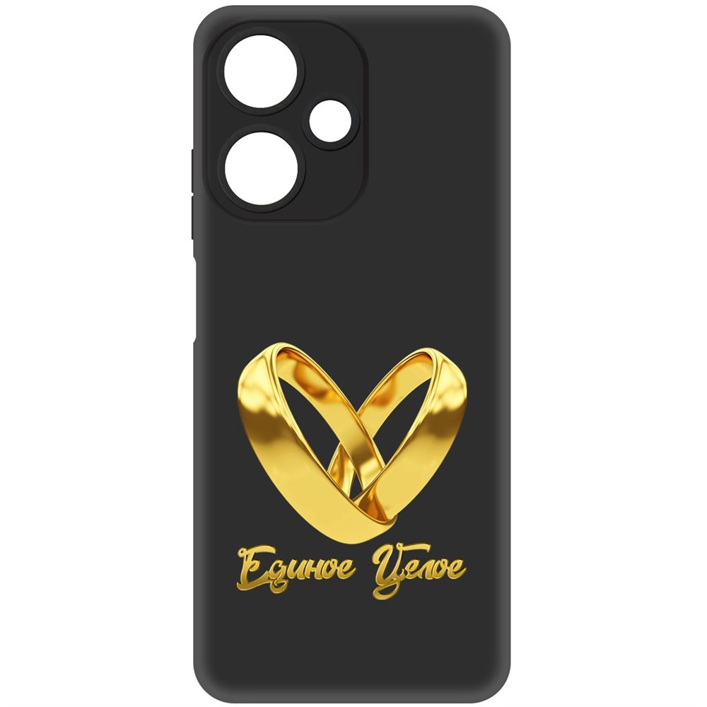 

Чехол-накладка Krutoff Soft Case Единое целое для Infinix Hot 30 Play черный